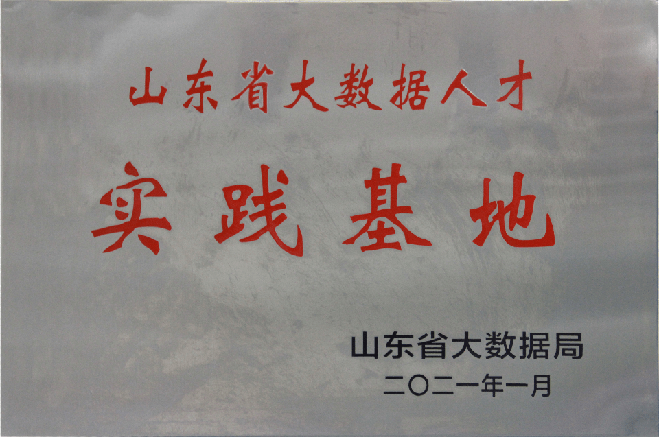 又傳喜訊！網信科技被(bèi)評爲首批山東省大數據人才實踐基地